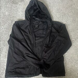 BILLLABONG Hooded Men's Rain/WindBreaker Jacket - Like new!